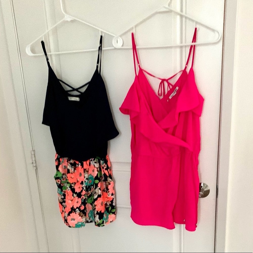 Summer cute rompers